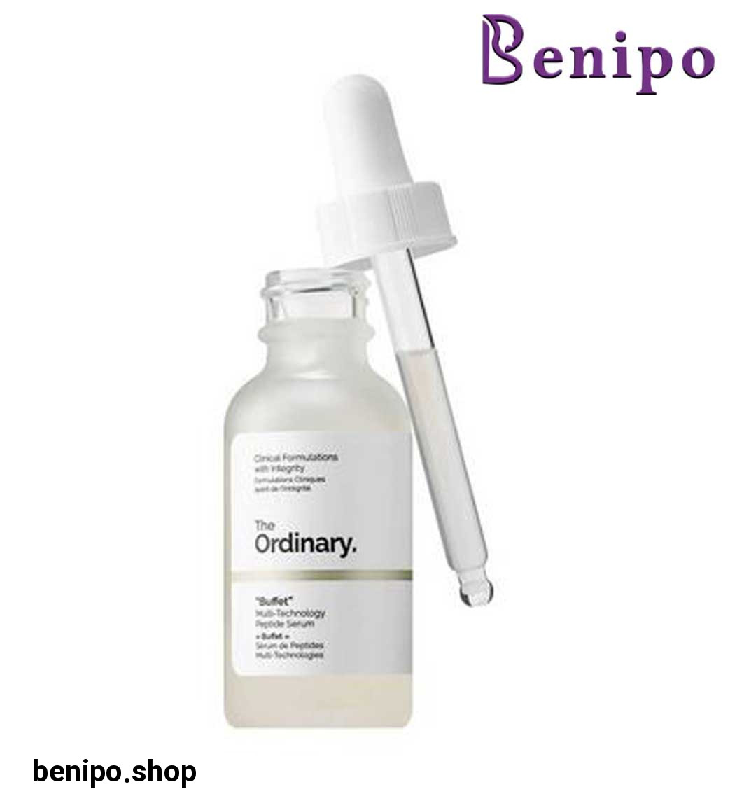 سرم ضد چروک و جوانساز صورت مدل Buffet حجم 30 میل