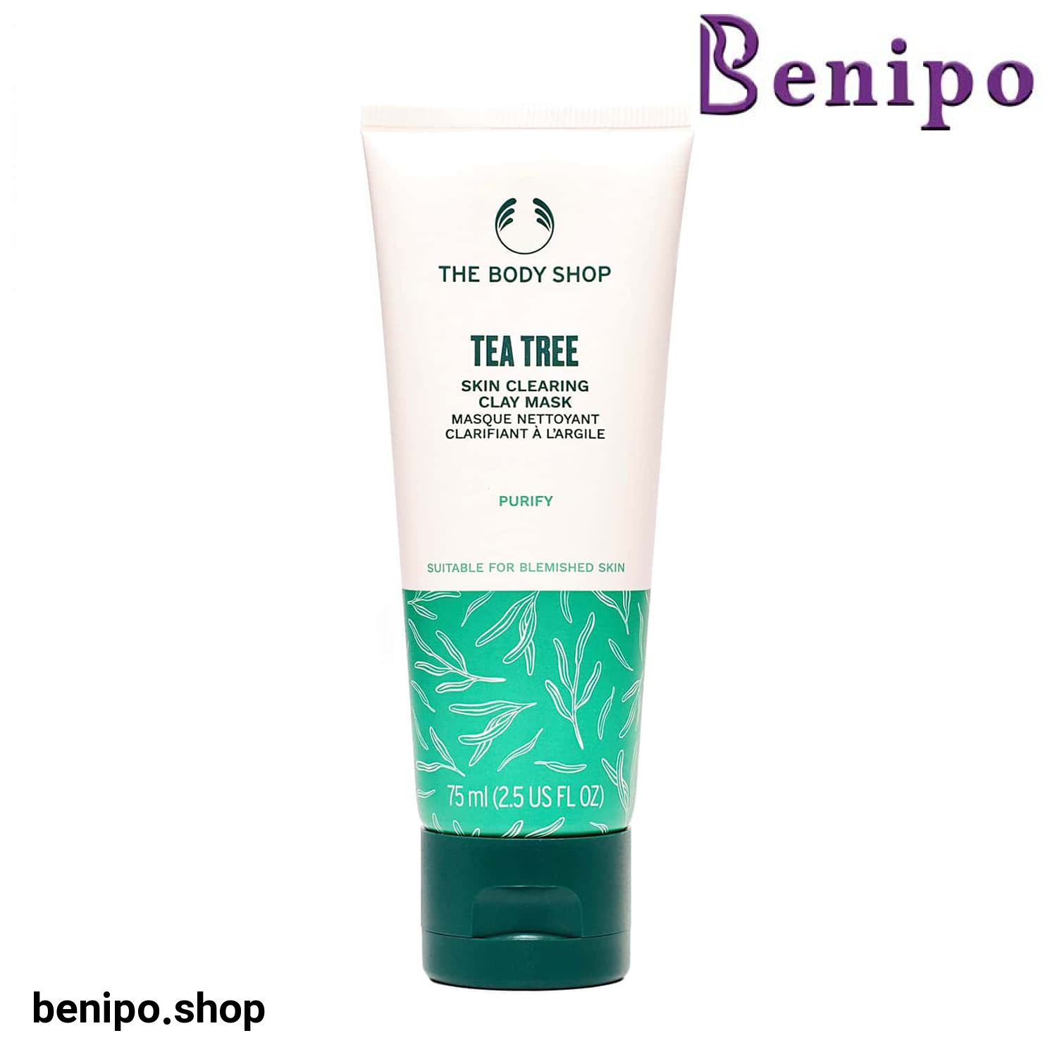 ماسک خاک رس درخت چای بادی شاپ