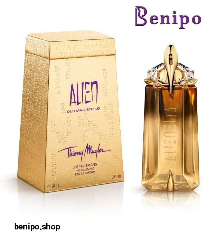 ادو پرفیوم زنانه مدل Alien Oud Majestueux حجم 90 میل