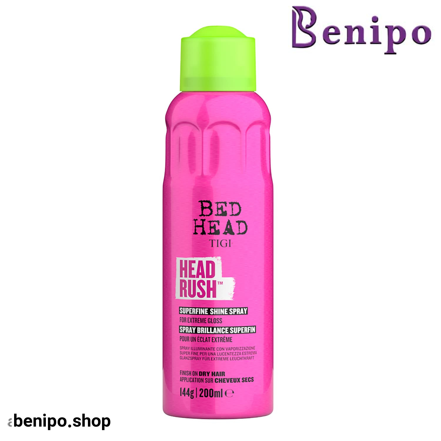 اسپری براق کننده HEAD RUSH تی جی