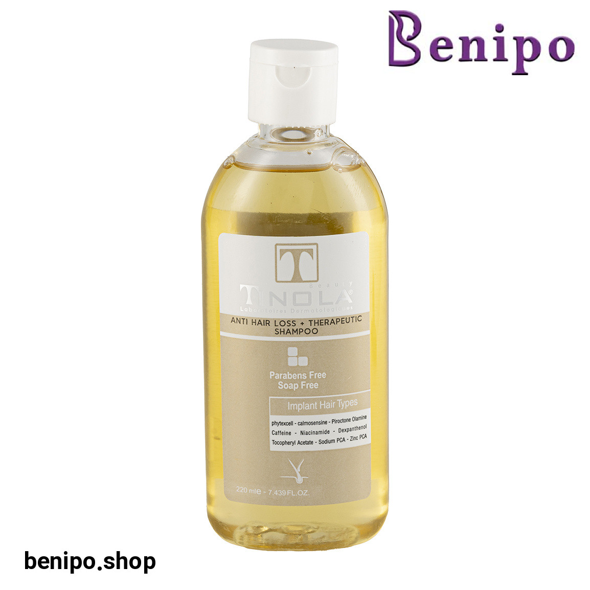 شامپو تقویت کننده مناسب بعد از کاشت مو حجم 220 میلی لیتر