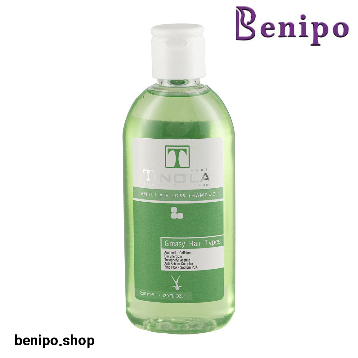 شامپو تقویت کننده مناسب مو چرب حجم 220 میلی لیتر