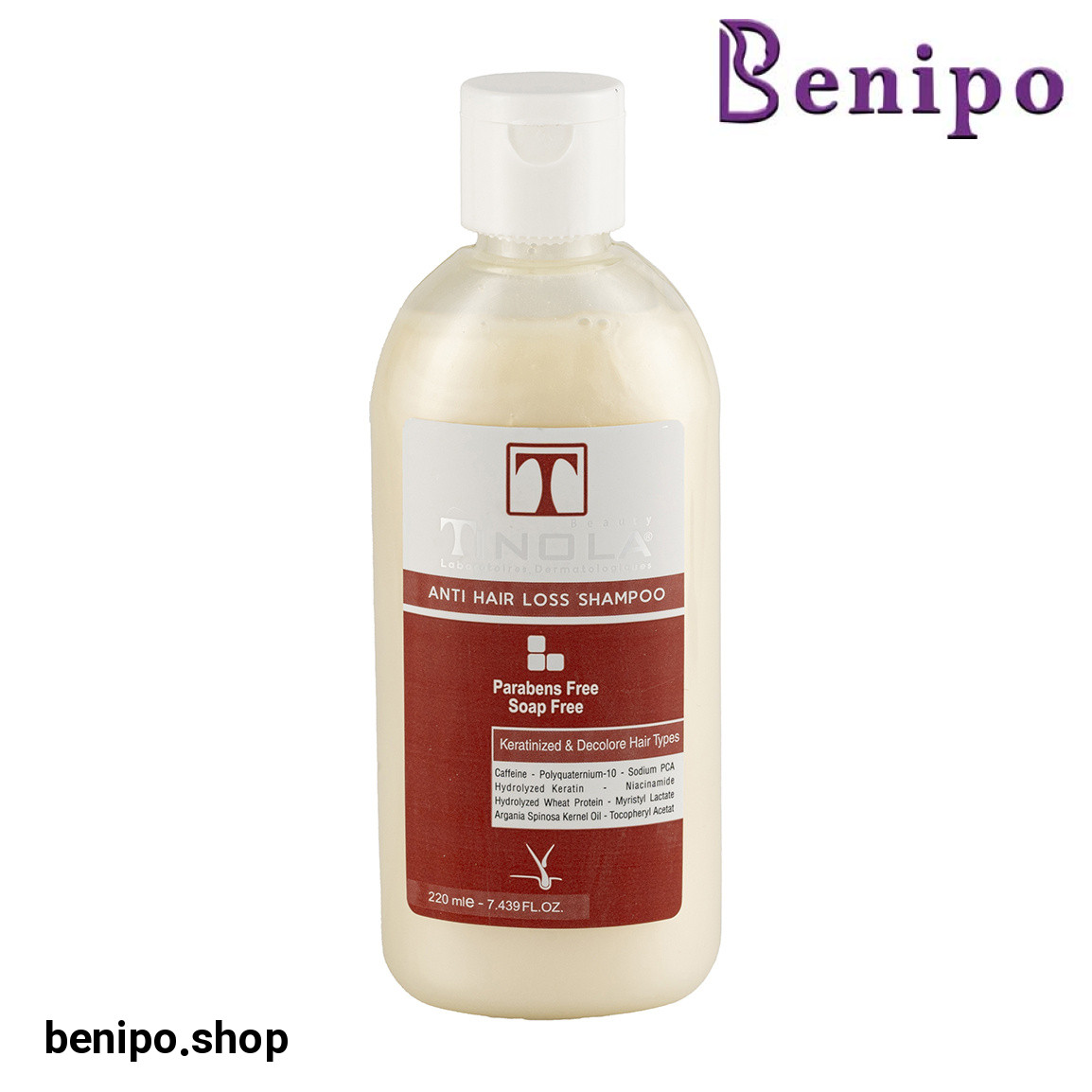 شامپو تقویت کننده مدل کراتین مناسب مو آسیب دیده حجم 220 میلی لیتر