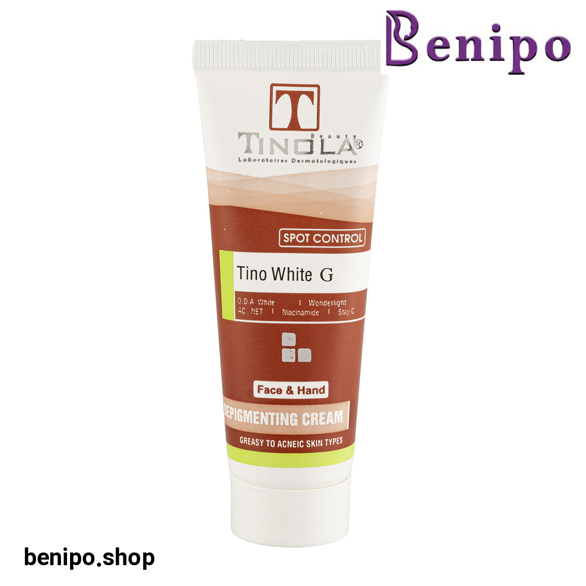 کرم روشن کننده پوست مناسب پوست چرب حجم 40 میلی لیتر