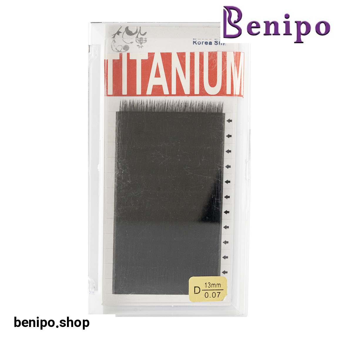 مژه مصنوعی دانه ای مناسب کاشت سایز 13