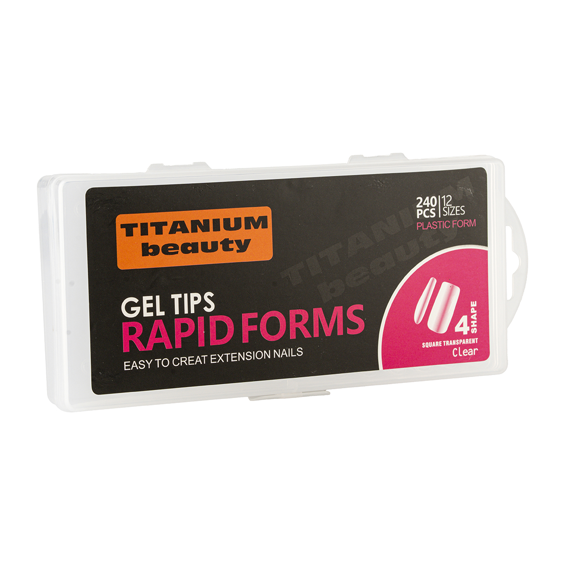 قالب کاشت ژل مدل مربع 12 سایز 240 عددی