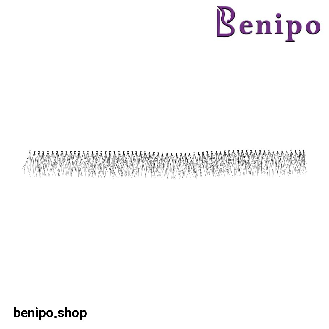 مژه مصنوعی ریسه ای سایز 14