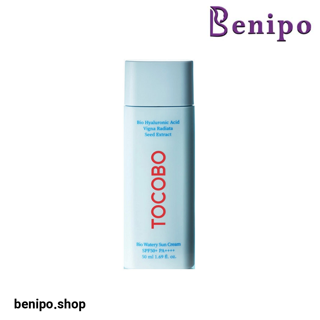 ضد آفتاب فلوییدی SPF50 مدل بیو واتری حاوی هیالورونیک اسید حجم 50 میلی لیتر