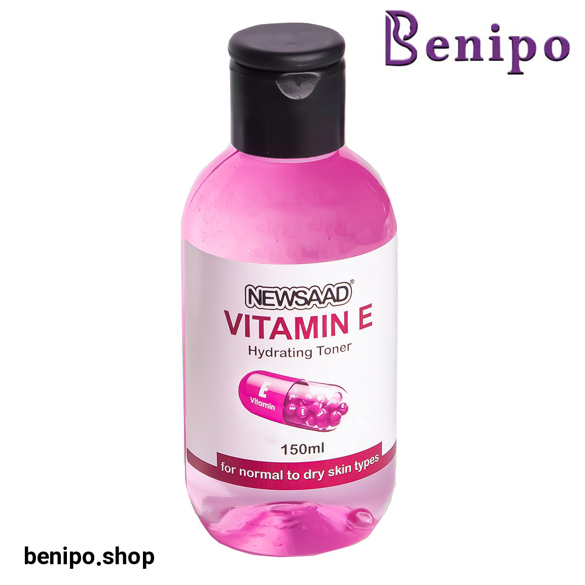 تونر آبرسان حاوی ویتامین E حجم 150 میلی لیتر
