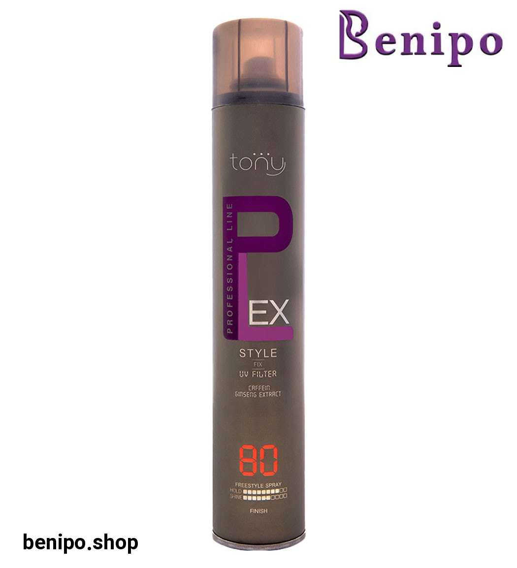 اسپری موی سر پلکس 80 حجم 400میل