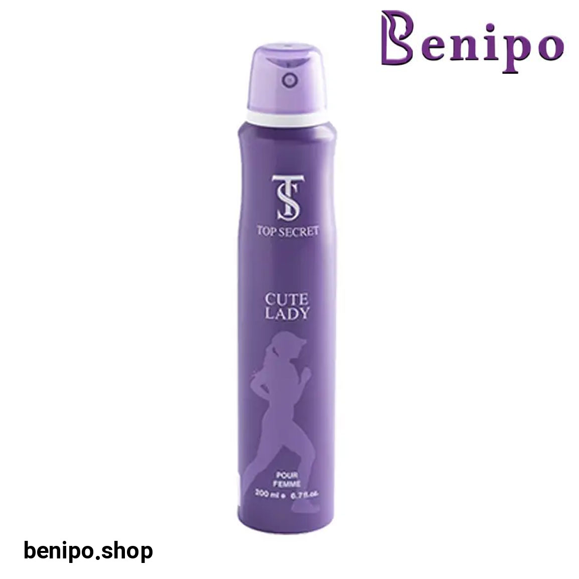 اسپری خوشبو کننده بدن زنانه مدل Cute Lady حجم 200 میلی لیتر