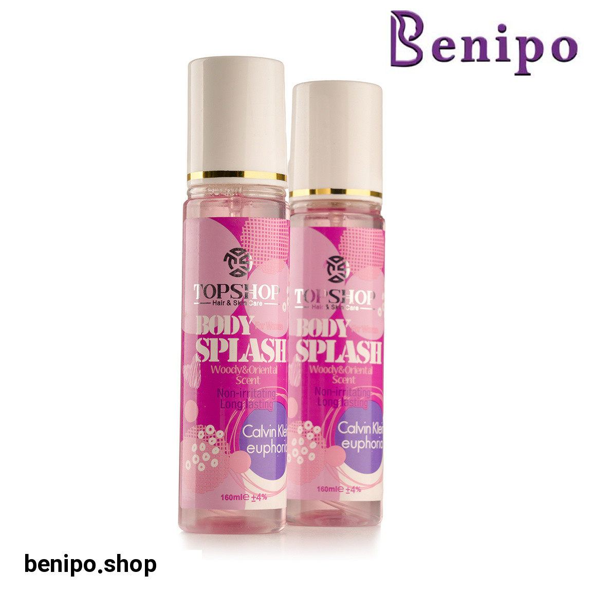 بادی اسپلش زنانه مدل Euphoria حجم 160 میلی لیتر بسته 2 عددی