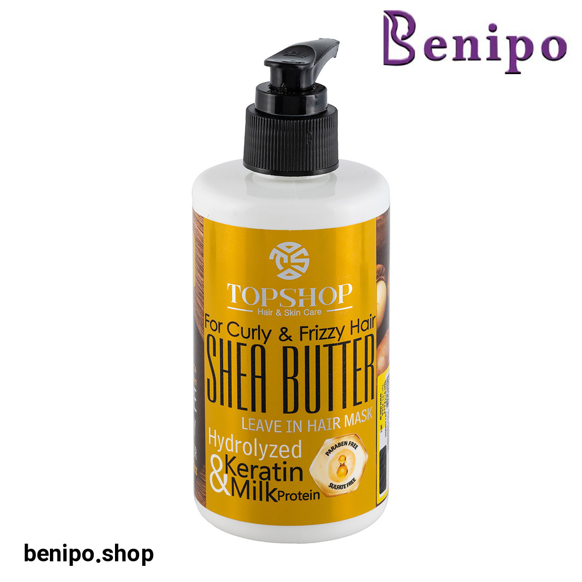 ماسک مو بدون آبکشی حاوی کراتین مناسب مو مجعد و وز حجم 250 میلی لیتر