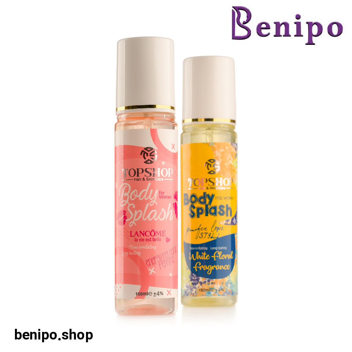 ست بادی اسپلش زنانه مدل Jennifer Lopez و Lamcome La Via Belle حجم 160 میلی لیتر مجموعه 2 عددی