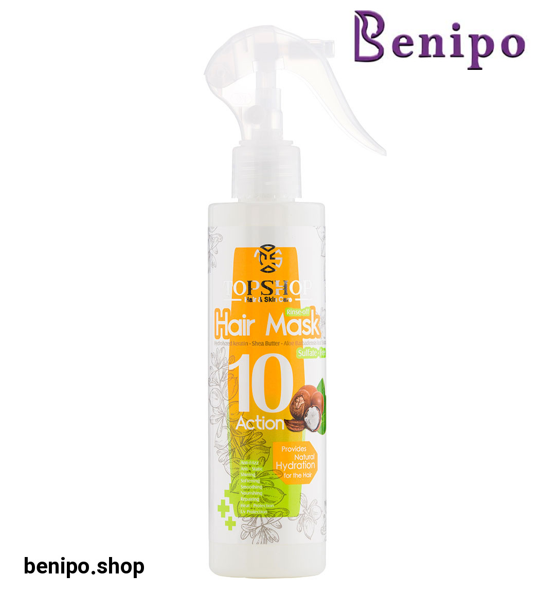 ماسک مو 10کاره حاوی شی باتر 200میل