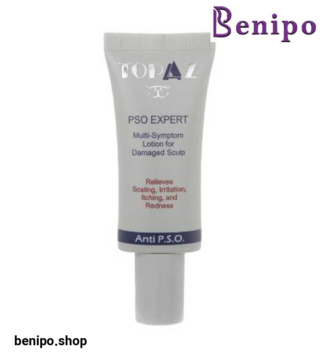 لوسیون مناسب پوست سر آسیب دیده مدل PSO Expert حجم 40میل