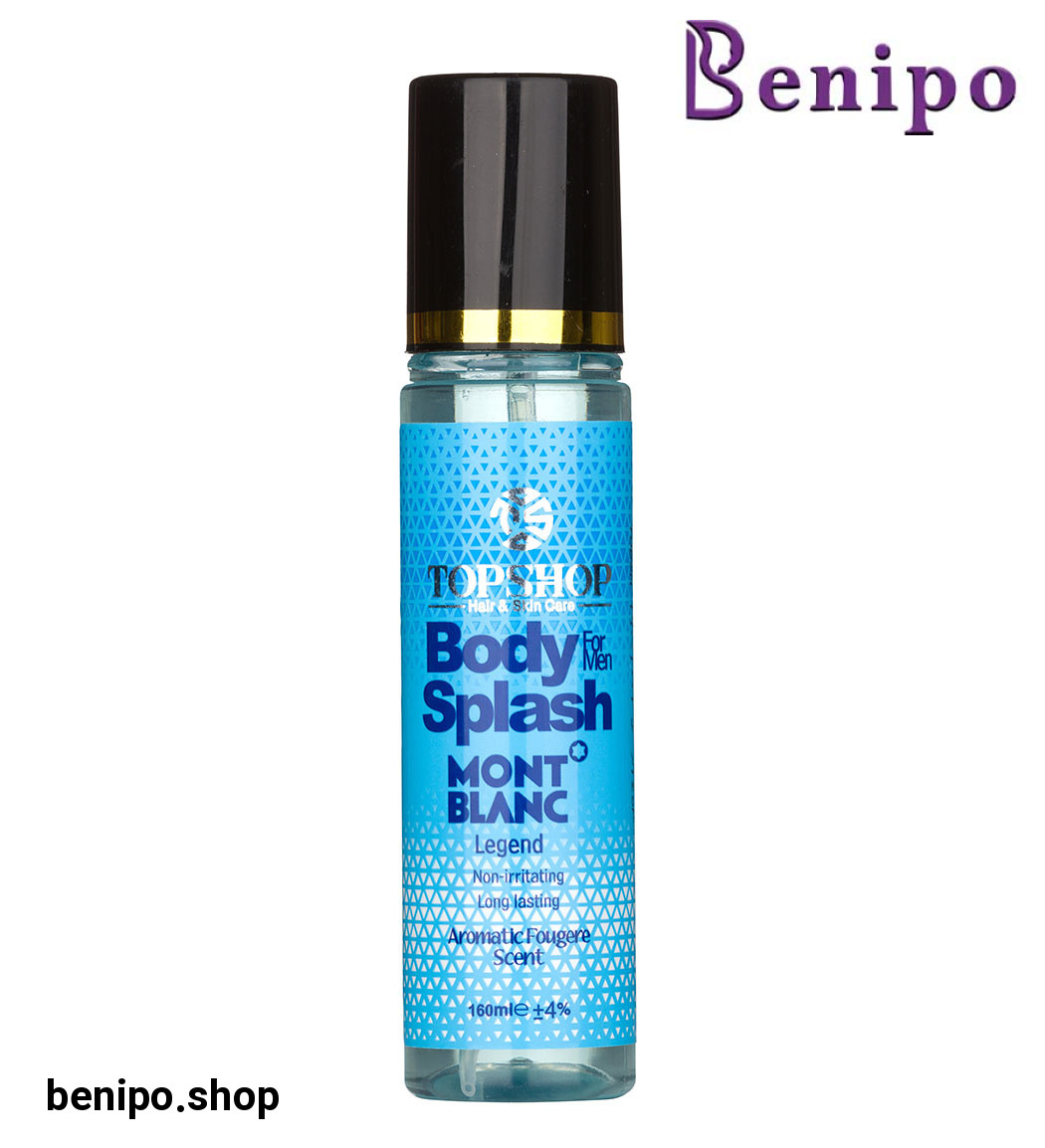 بادی اسپلش مردانه مدل Mont Blanc Legend حجم 160 میلی لیتر