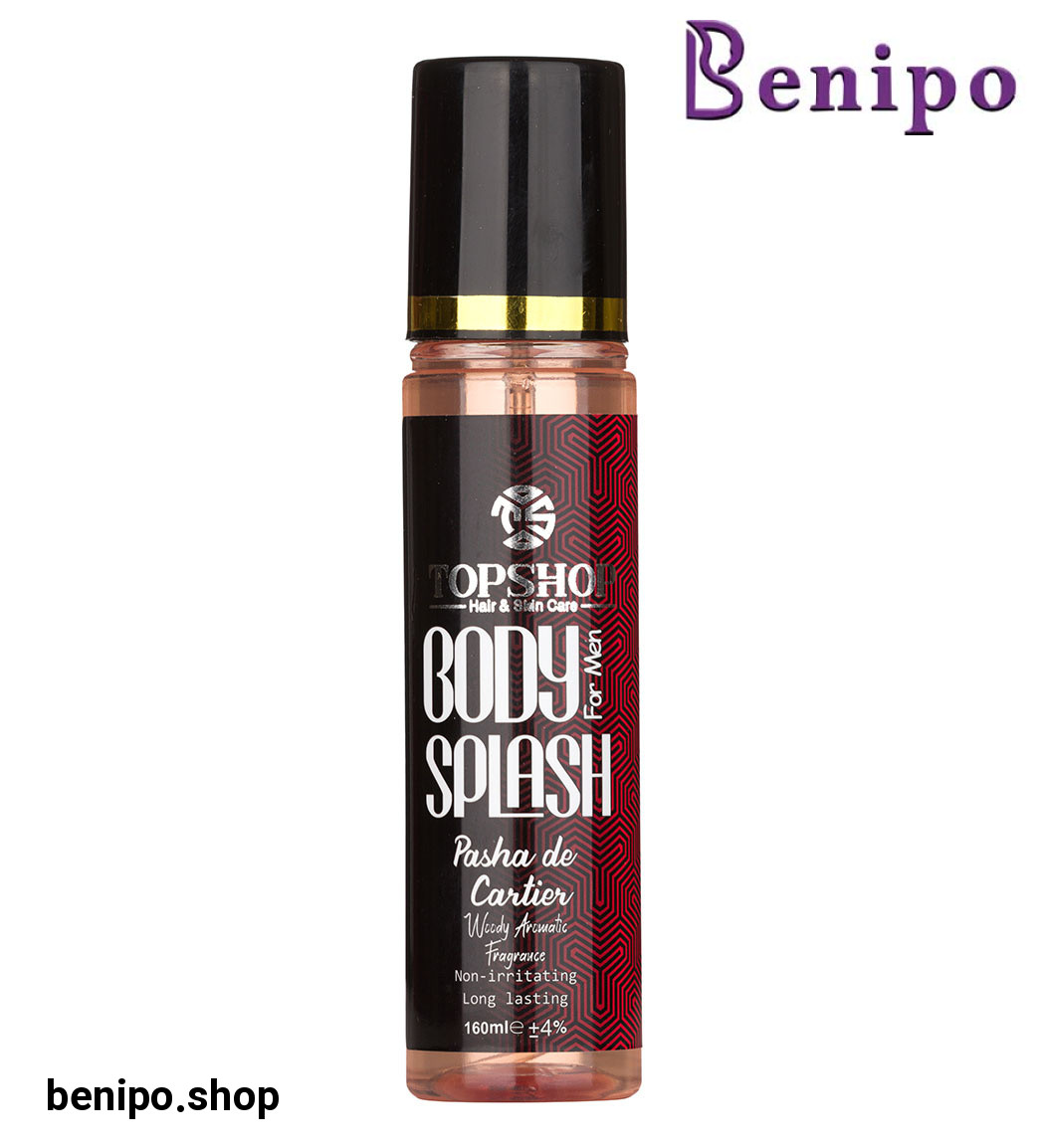 بادی اسپلش مردانه مدل Pasha De Cartier حجم 160 میلی لیتر