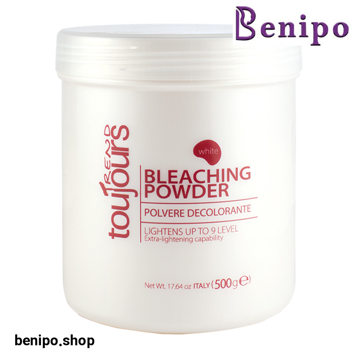 پودر دکلره سفید وزن 500 گرم