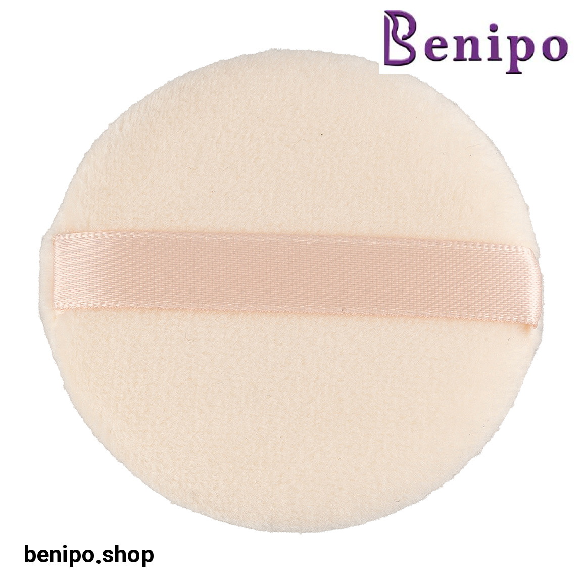 پد آرایشی حوله ای مدل گرد با ارسال رنگ رندوم