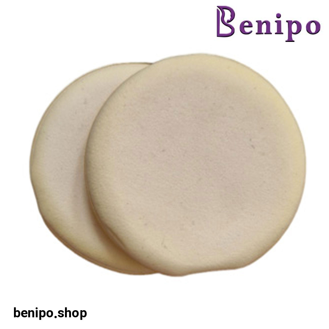 پد آرایشی مدل گرد بسته 2 عددی