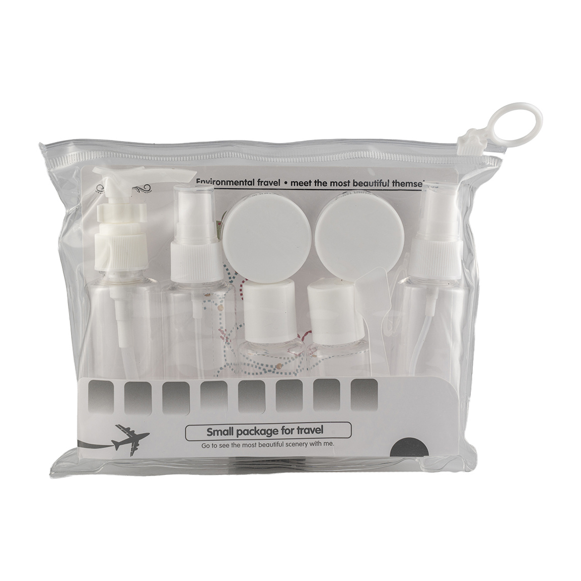 پک مسافرتی کد 01 بسته 7 عددی ارسال با رنگ رندوم