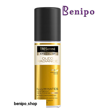 اسپری دوفاز نرم کننده و درخشان کننده مو الئو