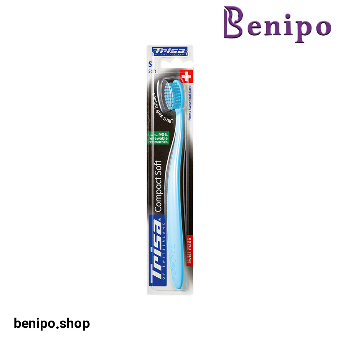 مسواک مدل Compact با برس نرم