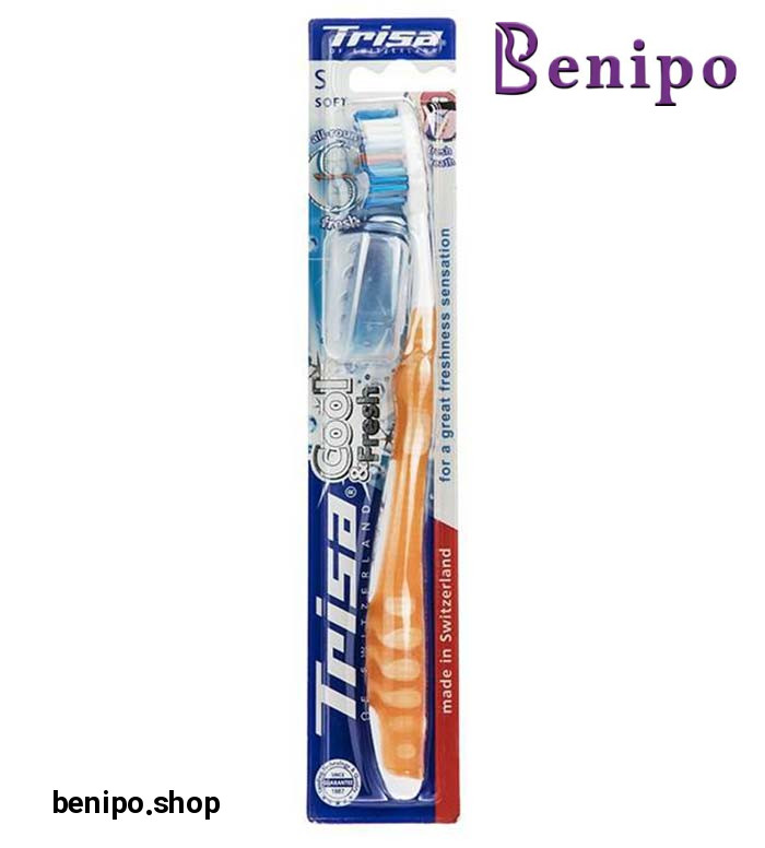 مسواک کول اند فرش برس نرم با محافظ ارسال با رنگ رندوم