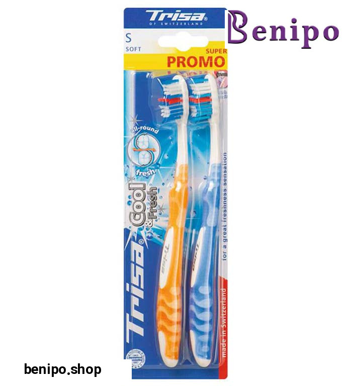 مسواک کول اند فرش برس نرم 2 عددی ارسال با رنگ رندوم