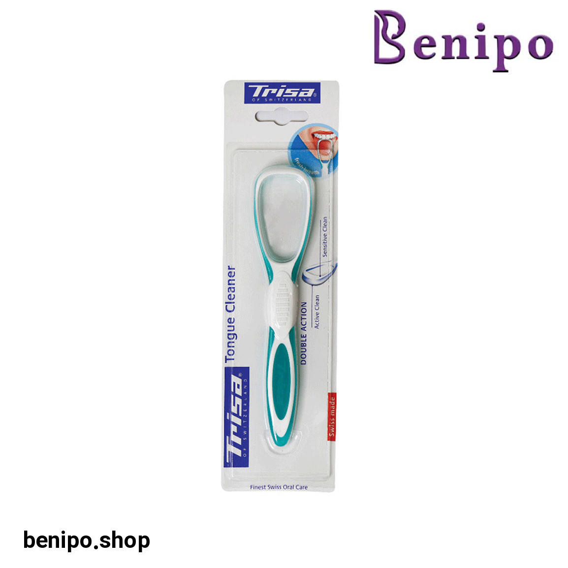 زبان پاک کن دو کاره