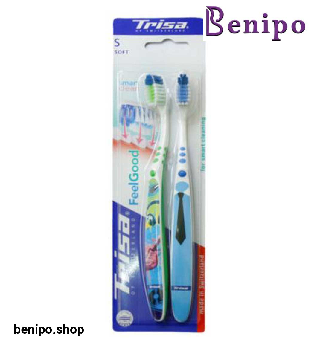 مسواک فیل گود اسمارت کلین متوسط دوتایی ارسال با رنگ رندوم