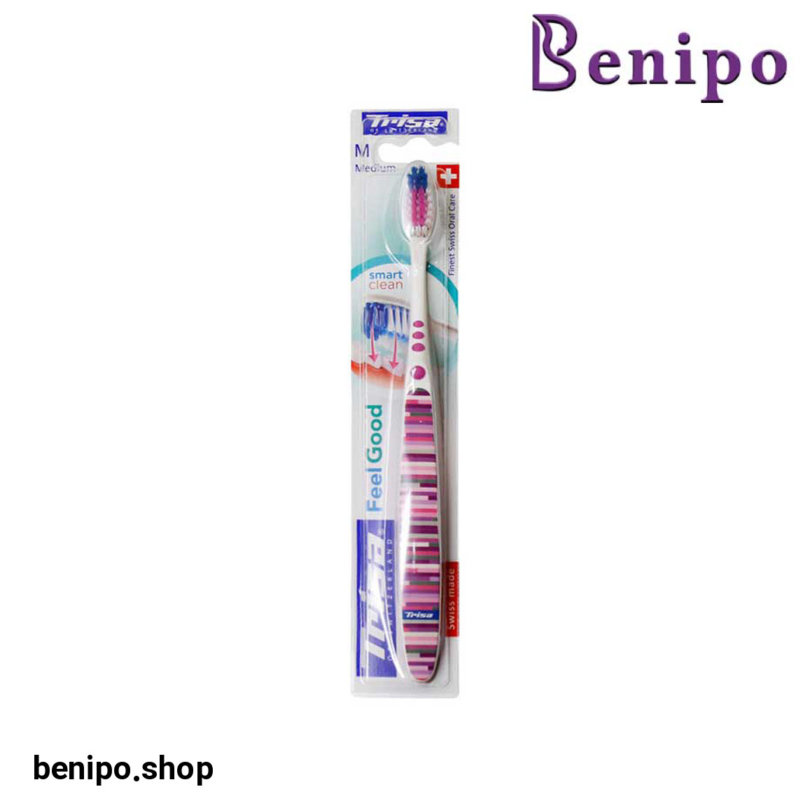 مسواک مدل Feel Good Smart Clean با برس متوسط
