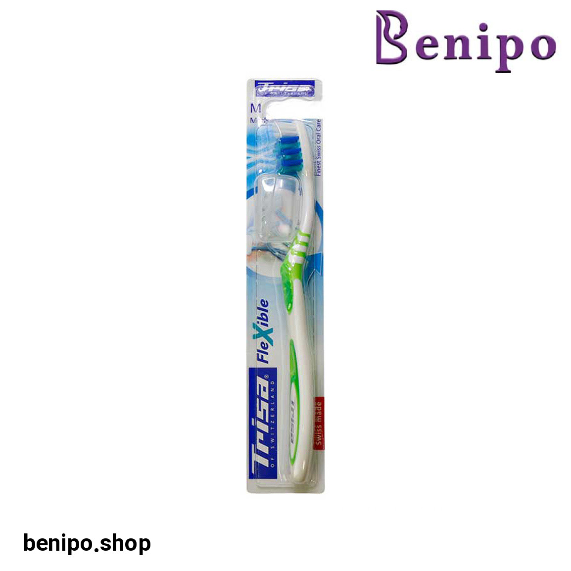 مسواک مدل Flexible با برس متوسط