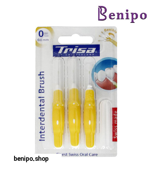 براش بین دندانی پروفشنال 0.6 میلی متری بسته 3عددی ایزو صفر