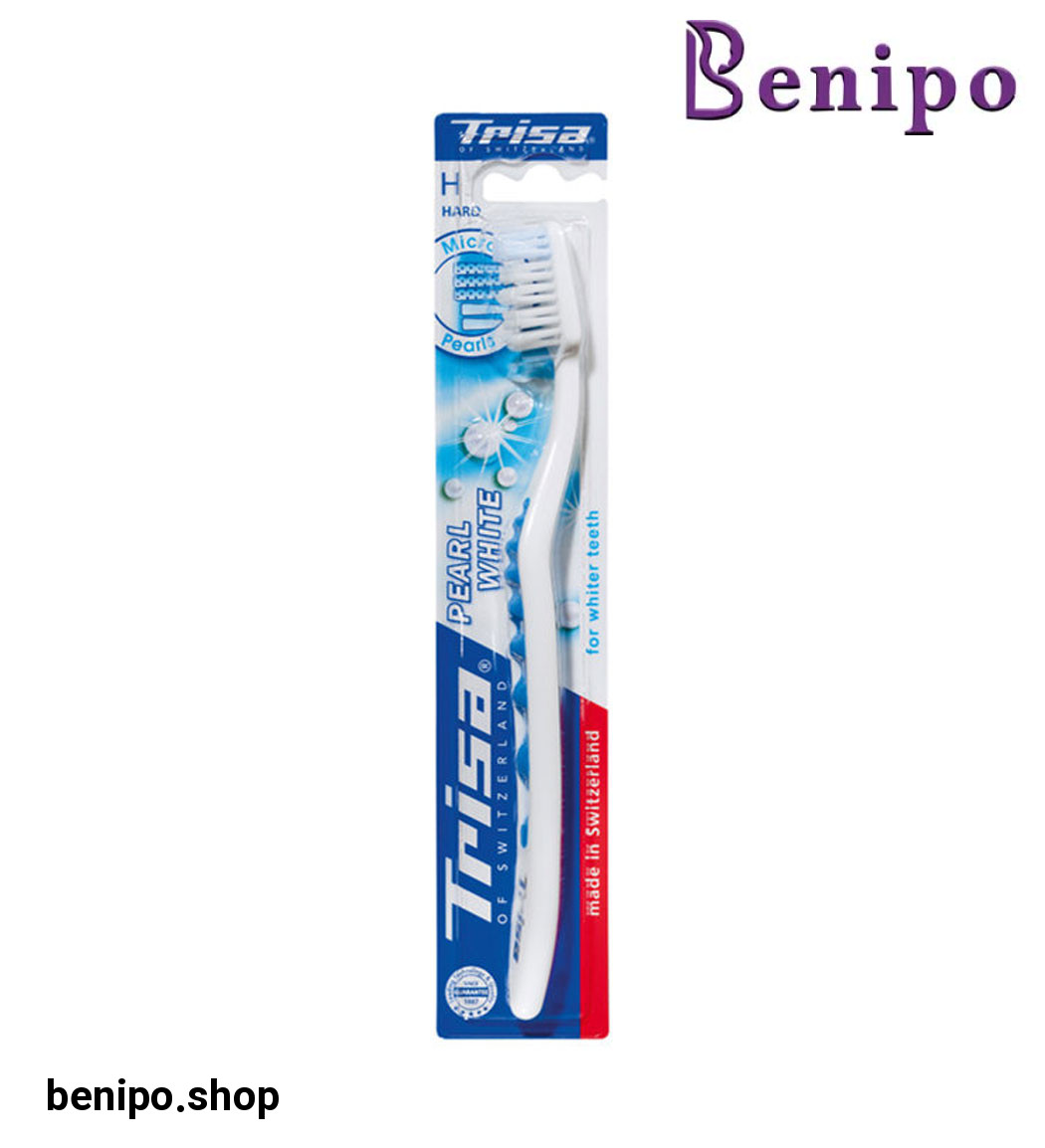 مسواک پرل وایت سخت ارسال با رنگ رندوم