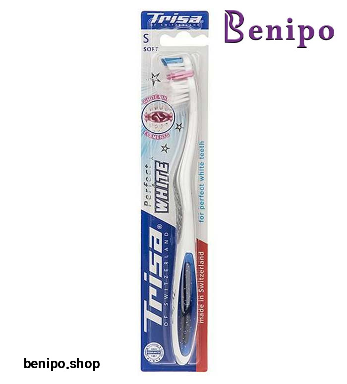 مسواک پرفکت وایت با برس نرم ارسال با رنگ رندوم