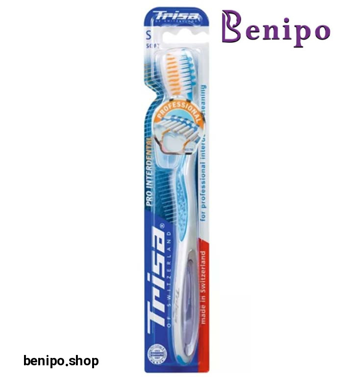 مسواک پرو اینتردنتال با برس نرم ارسال با رنگ رندوم