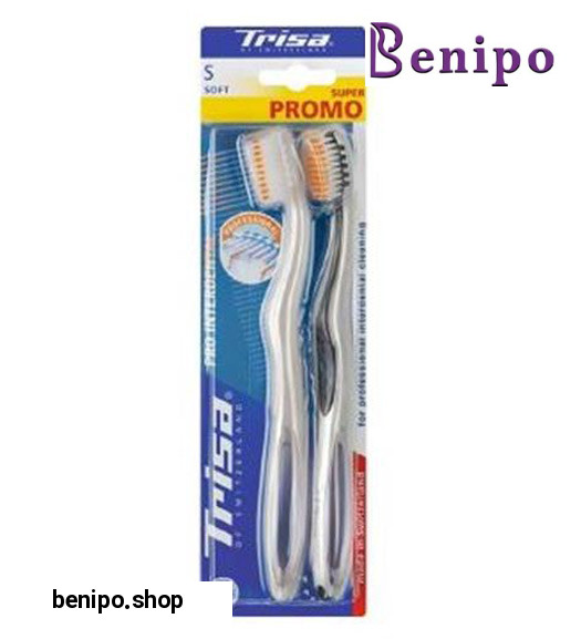 مسواک پرو اینتردنتال نرم دو تایی ارسال با رنگ رندوم