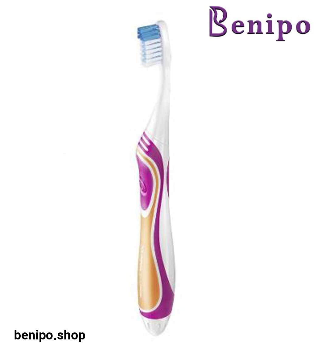 مسواک باطری دار سونیک  پاور پرو اینتردنتال برس نرم ارسال با رنگ رندوم