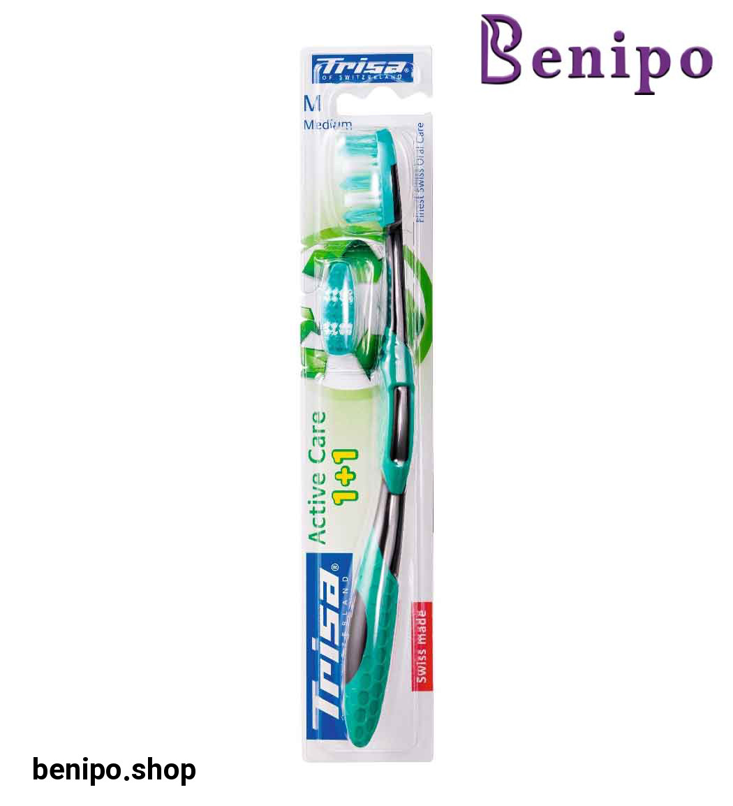 مسواک اکتیو کر M بسته 1+1 ارسال با رنگ رندوم