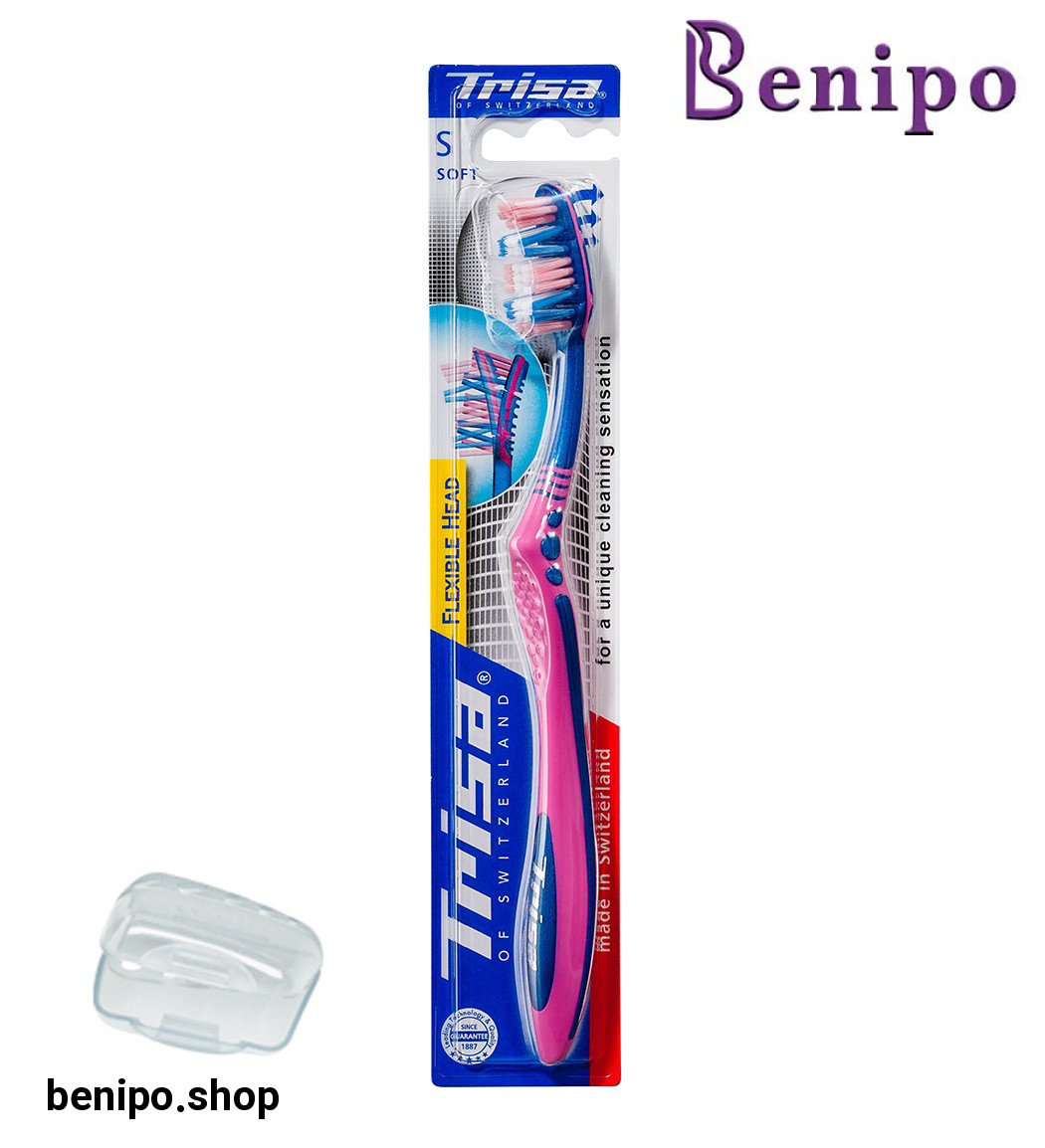 مسواک فلکسیبل هد محافظ دار S ارسال با رنگ رندوم