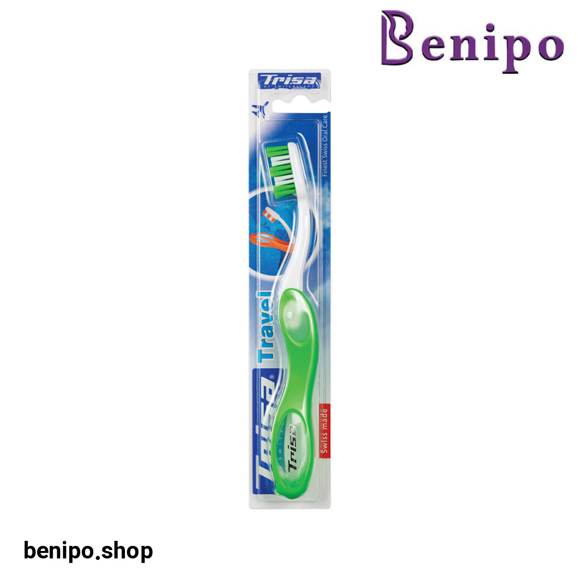 مسواک مدل Travel با برس متوسط