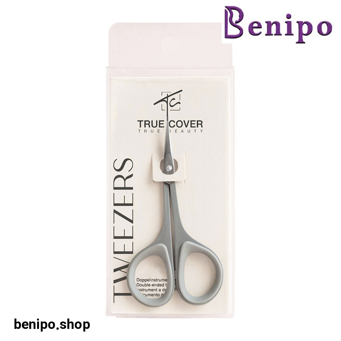 قیچی ابرو سرکج دسته لاکی کد M102