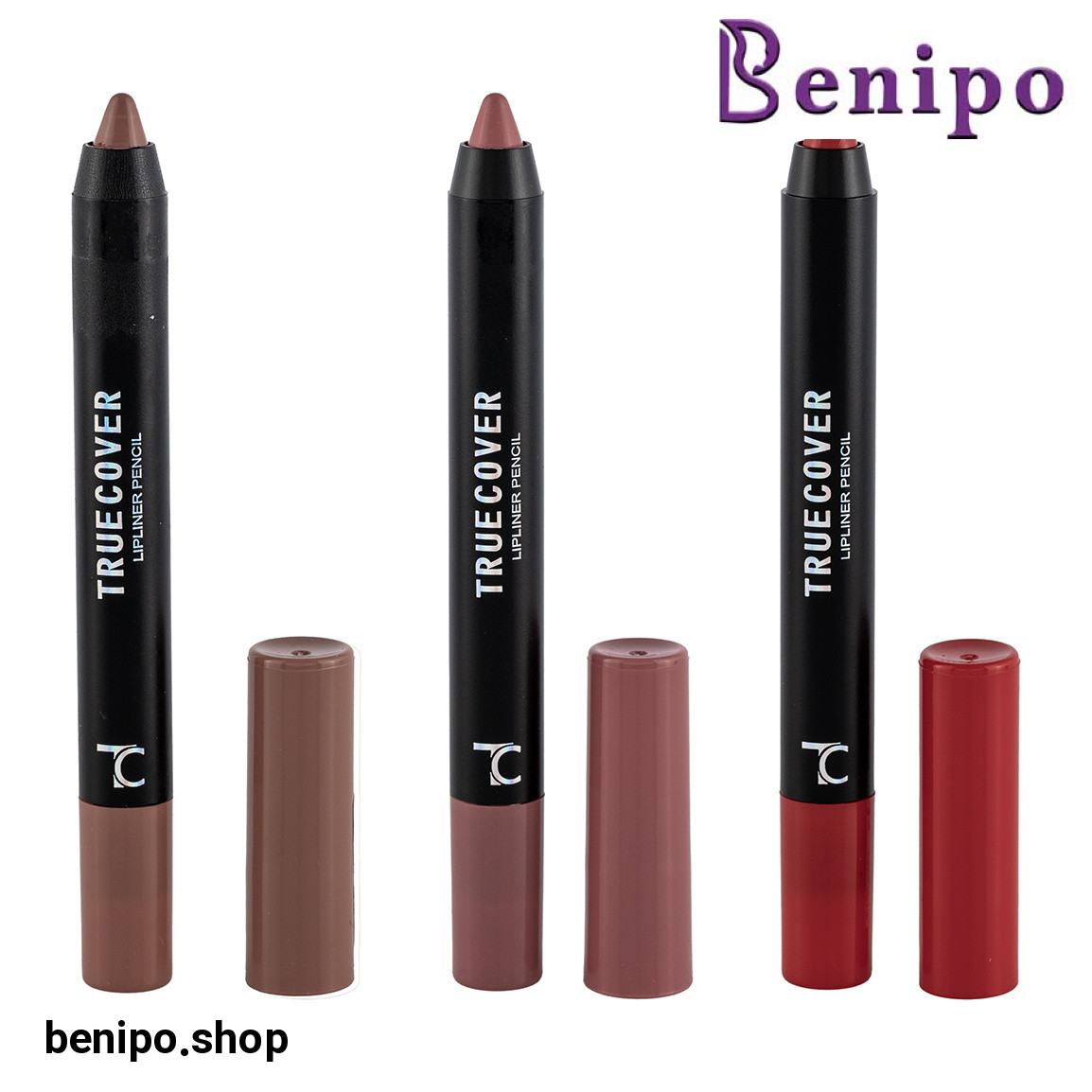 پک رژ لب مدادی 3 عددی ارسال با رنگ رندوم