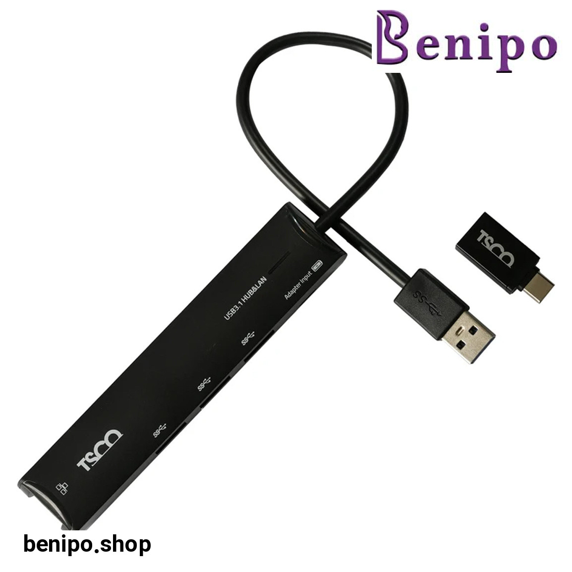 هاب چهار پورت USB-C مدل THU 1165