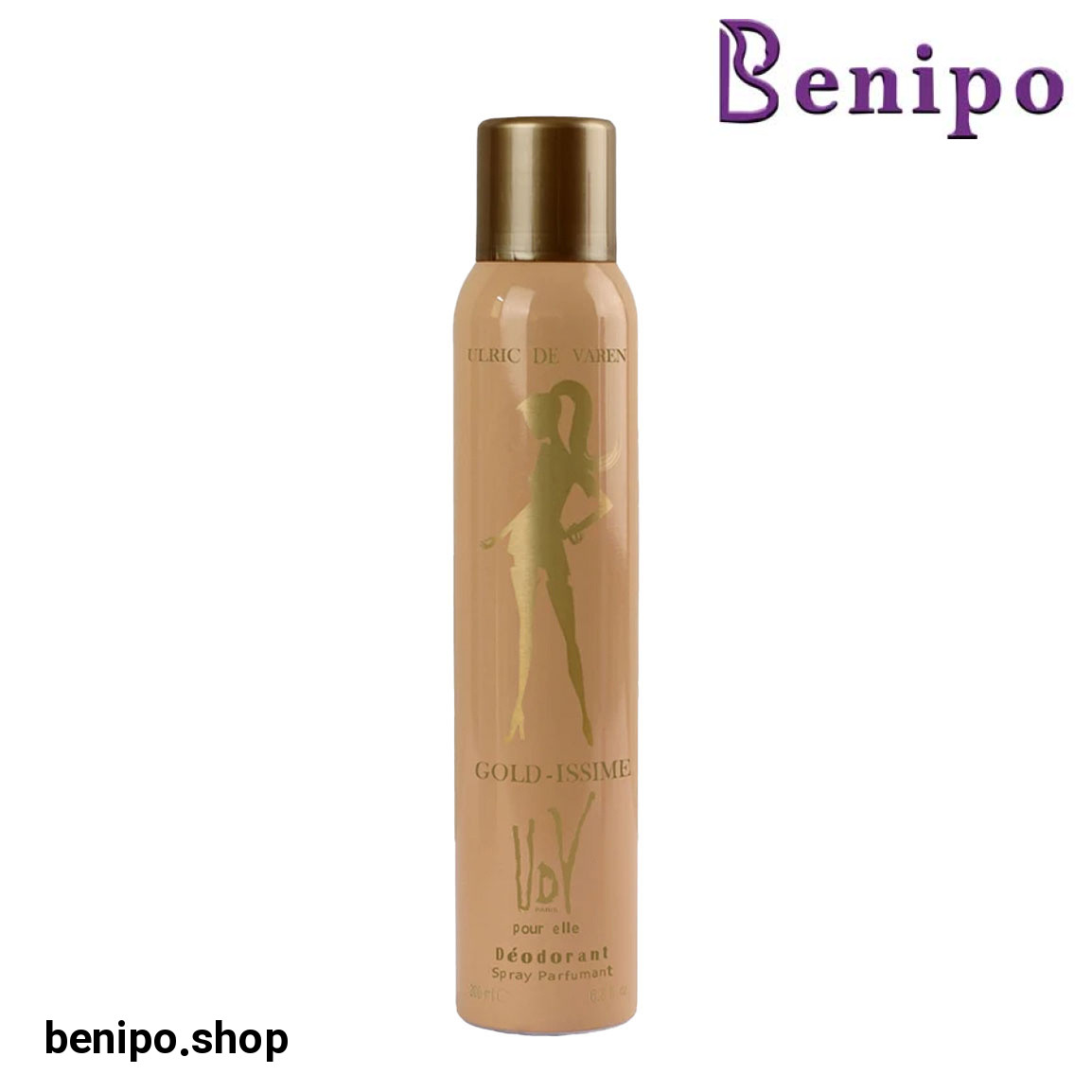 اسپری ضد تعریق زنانه مدل Gold Issime حجم 200 میلی لیتر