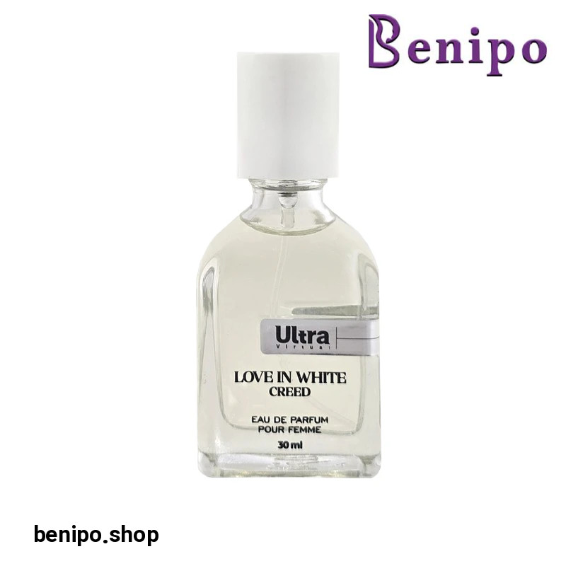 عطر جیبی زنانه مدل Love In White Creed حجم 30 میلی لیتر
