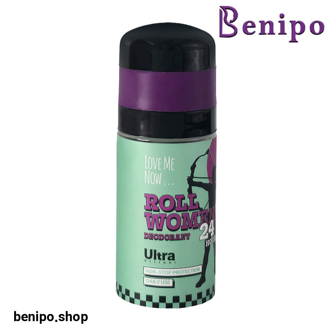 رول ضد تعریق زنانه مدل Love Me Now حجم 60 میلی لیتر