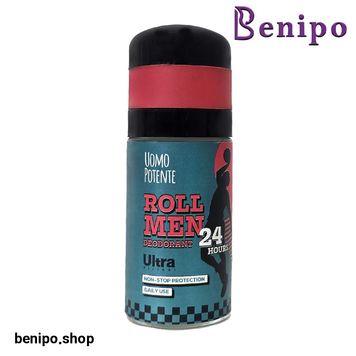 رول ضد تعریق مردانه مدل Uomo Potente حجم 60 میلیلیتر